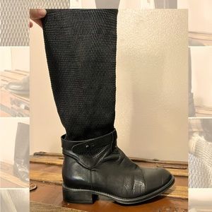 Aquatalia Tall black riding boots